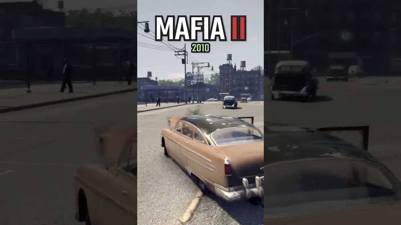 Evoluci&oacute;n de las Fisicas en el juego Mafia 1,2,3 #mafia #games #juegos #videojuegos #rockstar