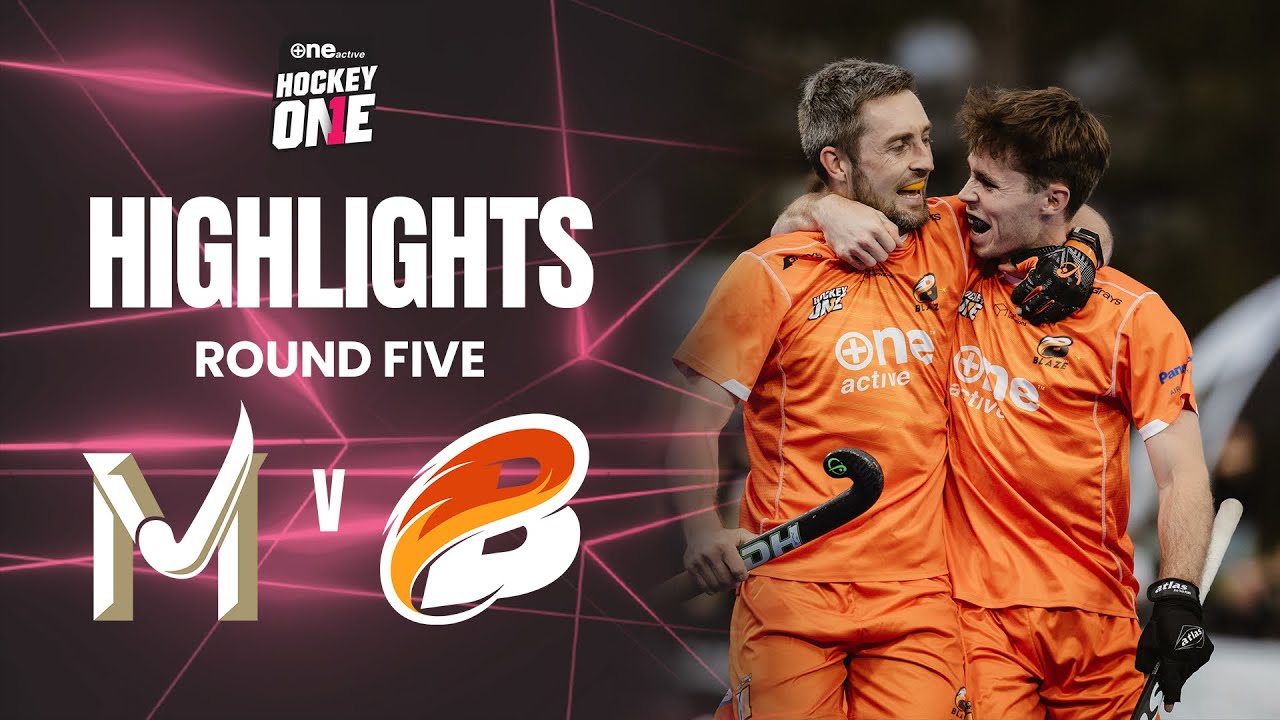 HC Melbourne v Brisbane Blaze Men's Highlights | ONE Active Hockey One League Round 5 2025