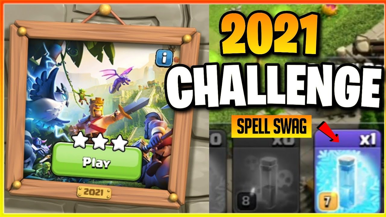 How To Complete 10 Years Of Clash Challenge  Event In Coc | 2021 Map | Coc New Event Attack