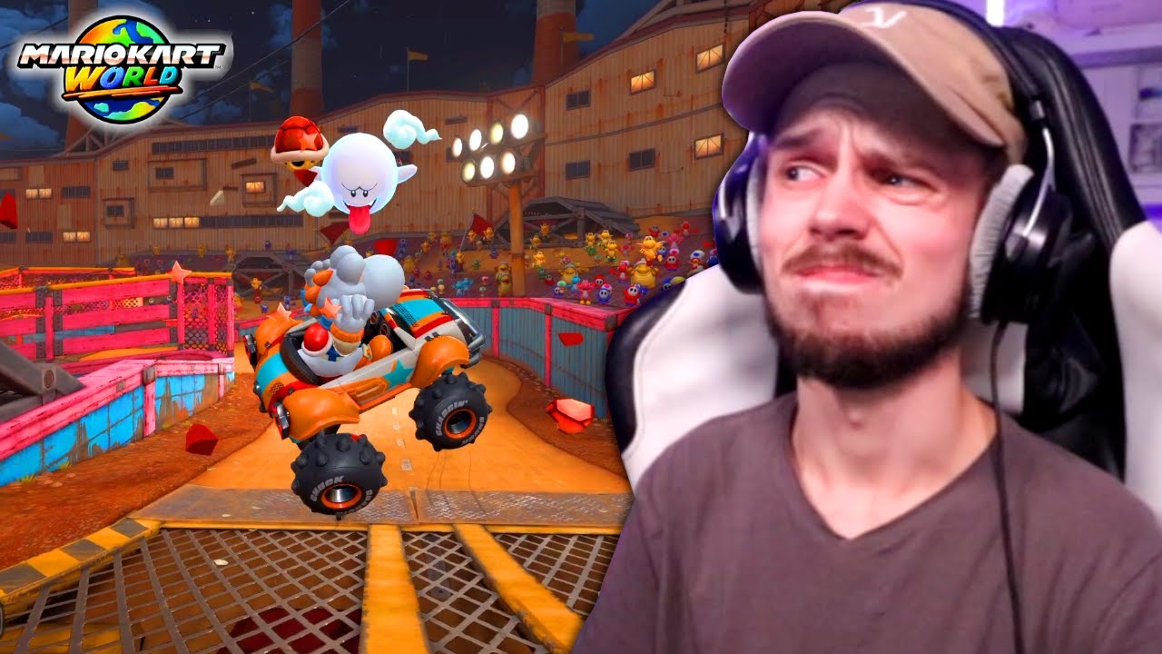 DEZE BANEN GINGEN NIET ZO SOEPEL... - Mario Kart World