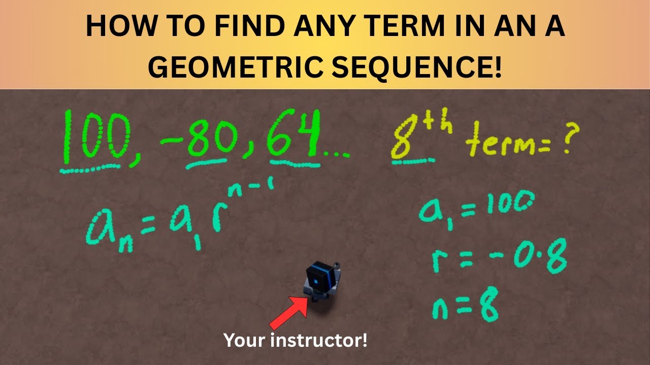 Finding terms in geometric sequences on Roblox!