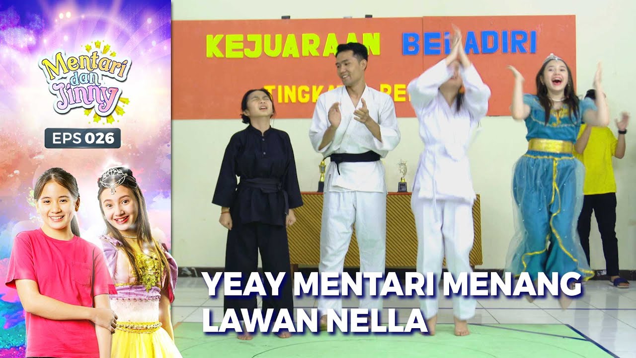 MENTARI MENANG! Mentari Menang Melawan Nelly | MENTARI DAN JINNY