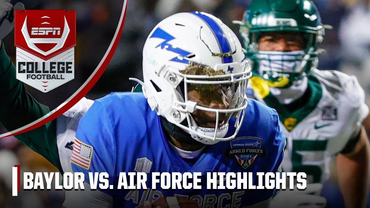 Armed Forces Bowl: Baylor Bears vs. Air Force Falcons | Full Game Highlights