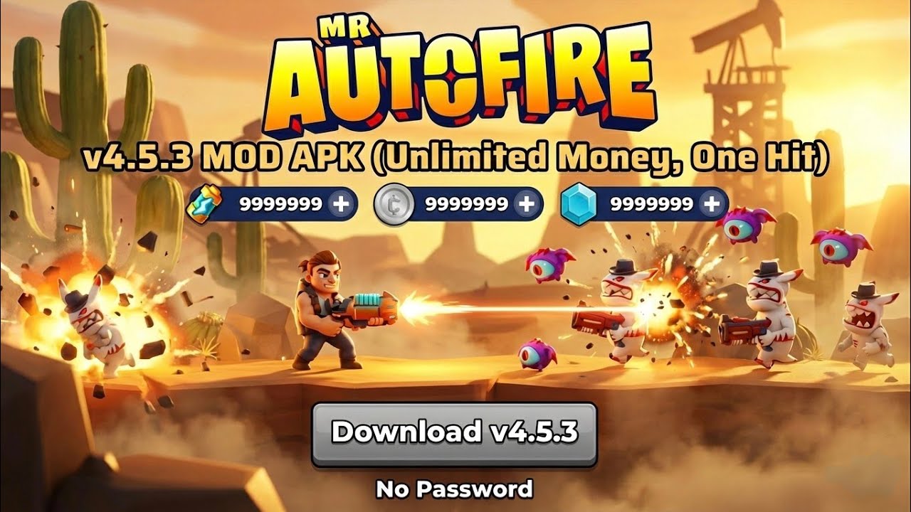 4.5.3 Mr Autofire MOD APK Latest Version | Unlimited Money One Hit