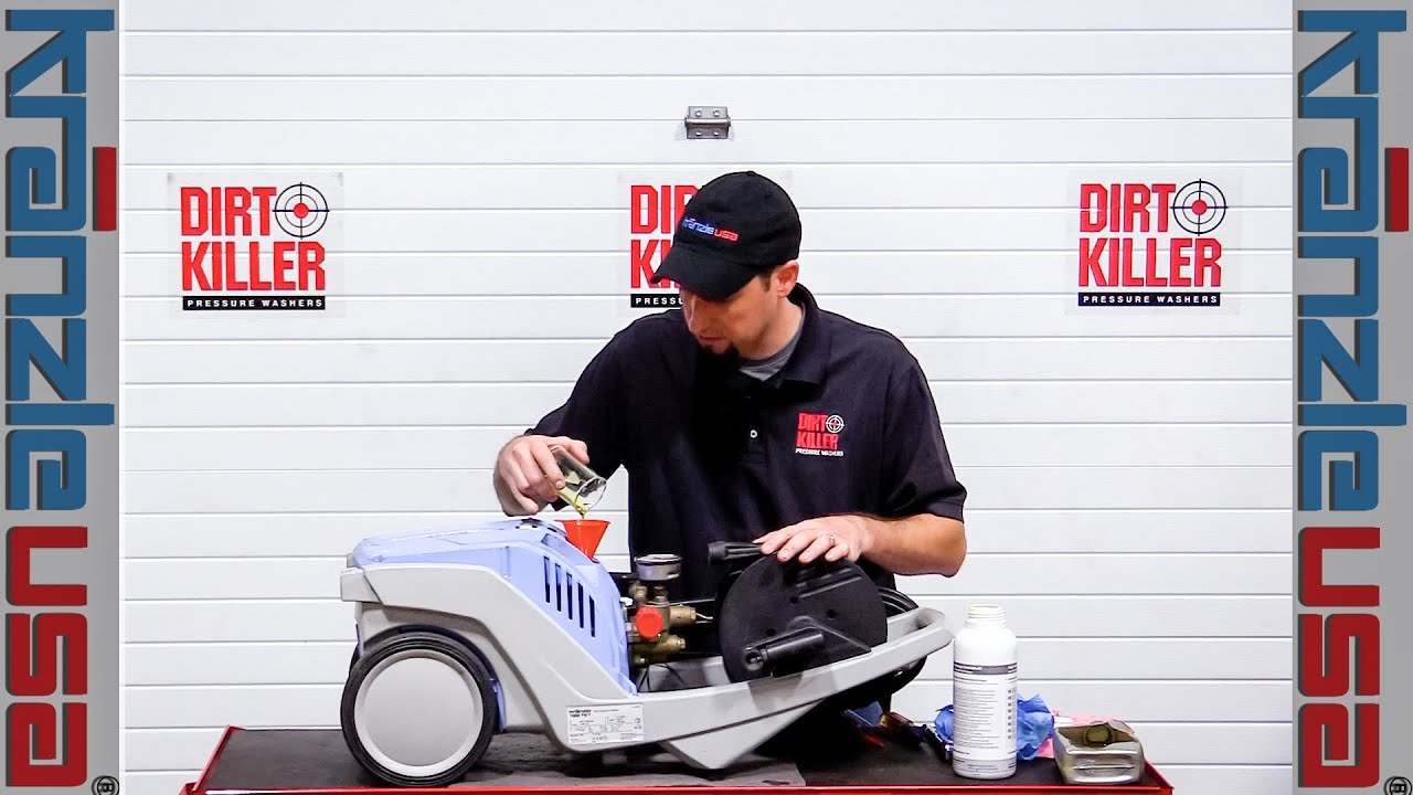 Kranzle 1122 TST Oil Change 1622 1322 Pressure Washer
