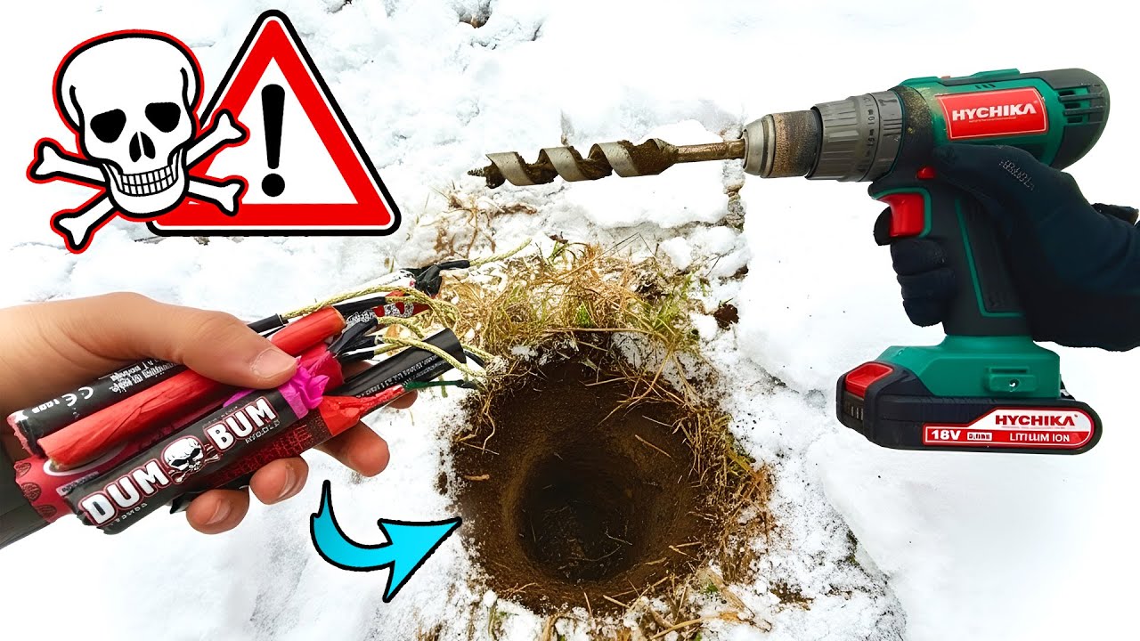 Was passiert, wenn POLEN B&Ouml;LLER unter der ERDE EXPLODIEREN?
