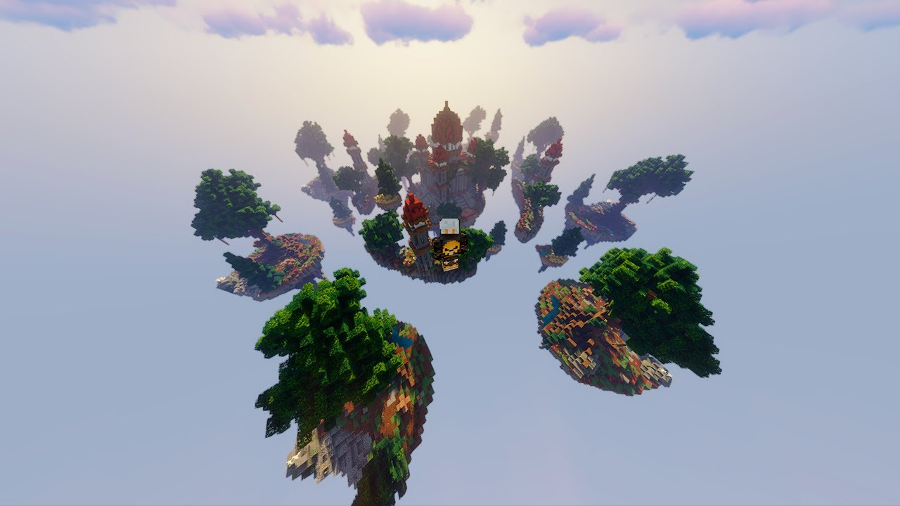 [4K] Classic Skywars Map - Download and Install