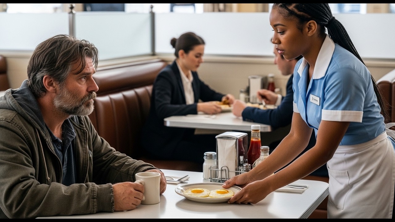Billionaire in Disguise Gets Rejected—Until a Kind Ebony Waitress Changes Everything,