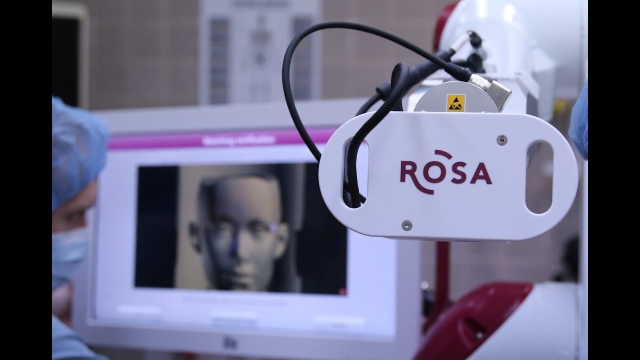 ROSA ONE Brain Robotic Arm Arrives for Epilepsy Day at Children's Hospital