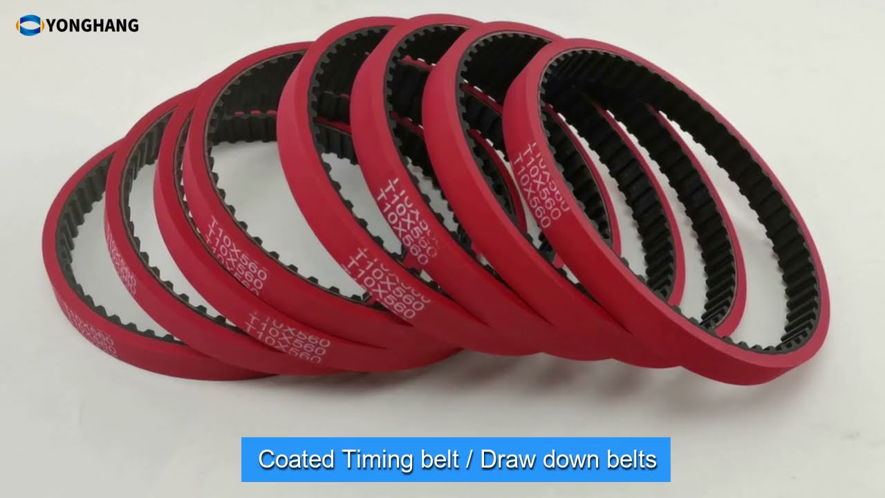 Yonghang Transmission Belt | Custom Draw Down Belts Rubber Flat Belt PU Timing Belts Manufacturer