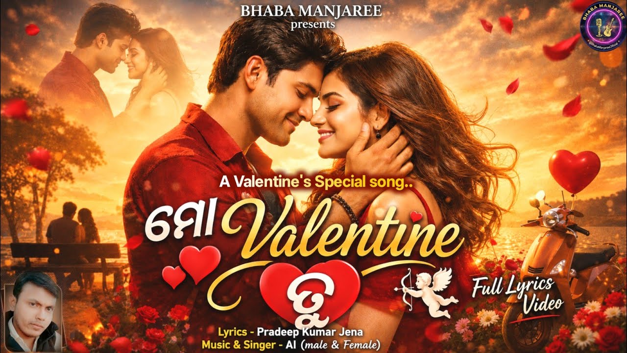 MO VALENTINE TU | Valentine Special Song 2026| Valentine's day Status| New Odia Romantic Song