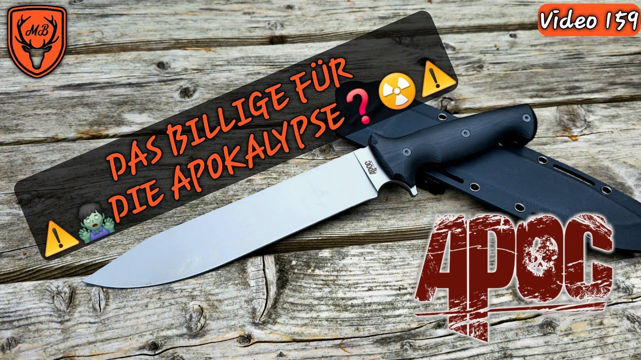 Apoc Wallac Bowie / Hot oder Schrott❓️🤔 / #bowieknife #survival 