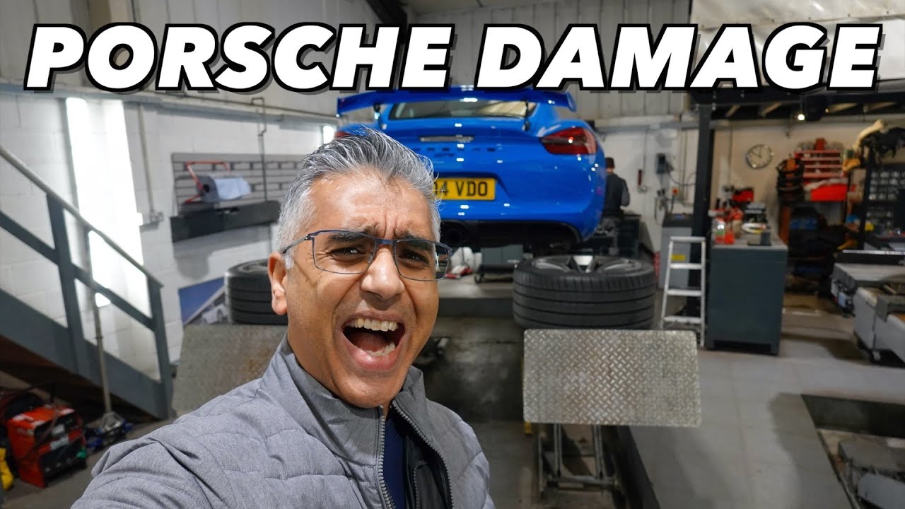 Porsche Cayman GT4 Damage | Fixing The Alignment After OPC