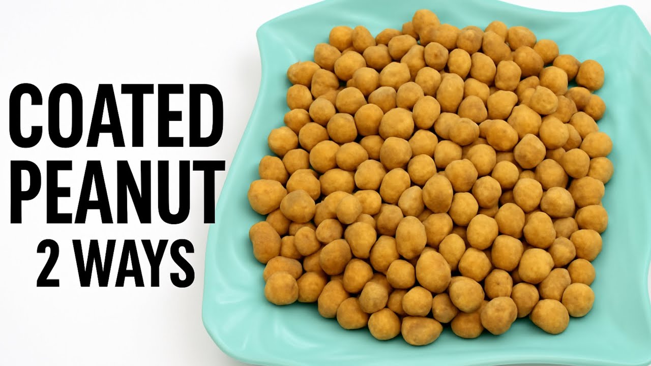How to Make Coated Peanuts 2 Ways | Crispy & Easy Snack Recipe. 