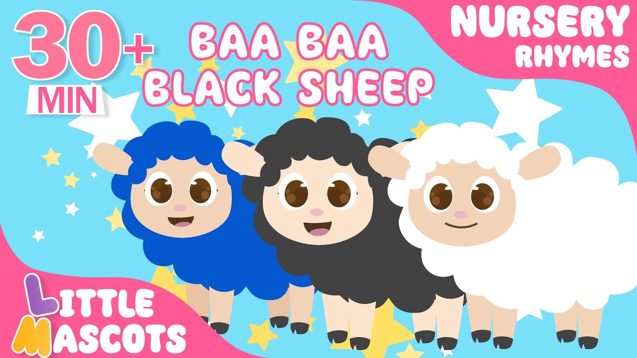 Baa Baa Black Sheep + Wheels On The Bus + more Little Mascots Nursery Rhymes & Kids Songs