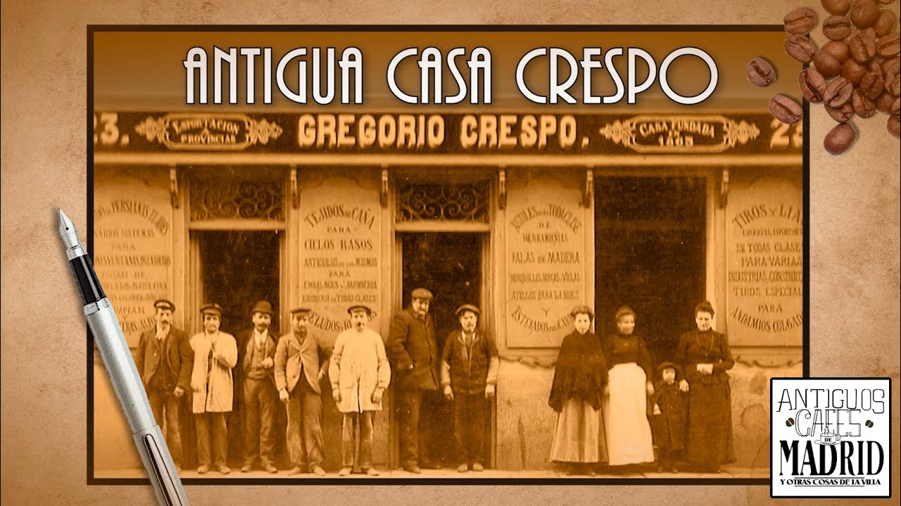 Antigua Casa Crespo. Las alpargatas de Madrid | #AntiguosCafésdeMadrid