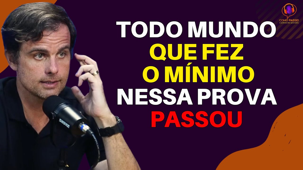 Essa prova foi tão difícil que quem fez o mínimo no concurso passou