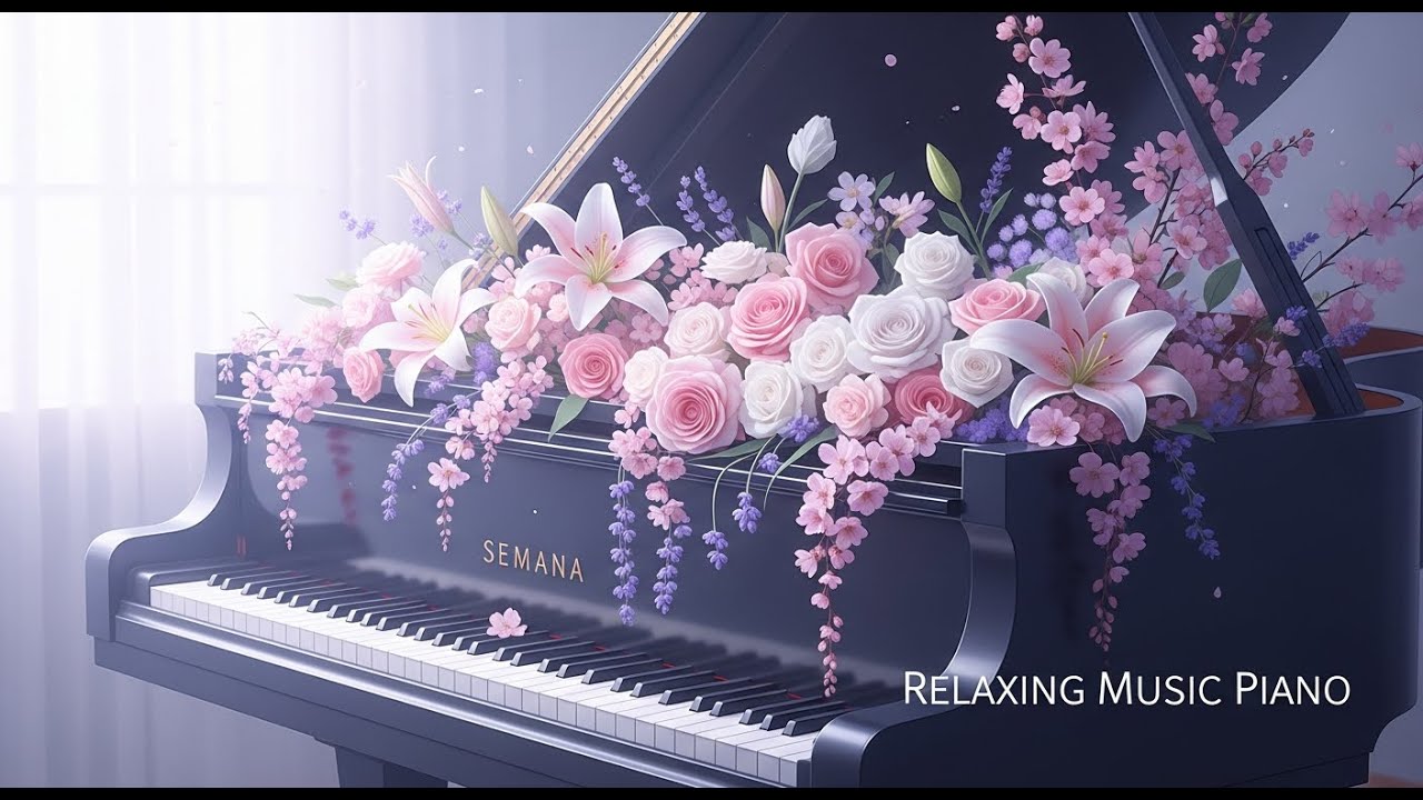 Soft Piano Music for Peaceful Sleep and Quiet Mind 🌌 Calm Piano Instrumental Night Healing