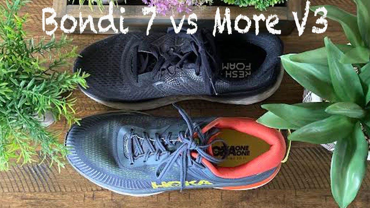 Hoka Bondi 7 vs New Balance Fresh Foam More V3 | Which Max Cushion Shoe Is Right For You?