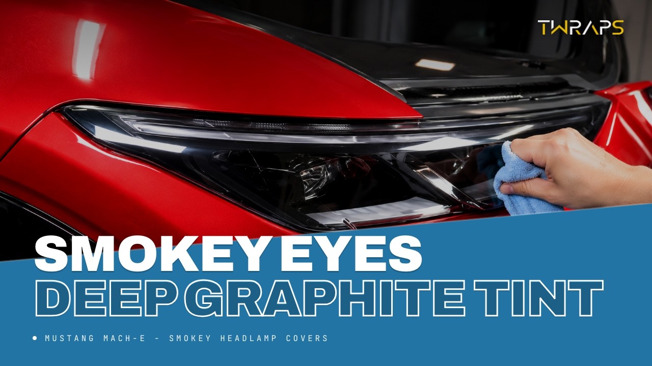 Headlights Tint/PPF for Mustang Mach-E by TWRAPS