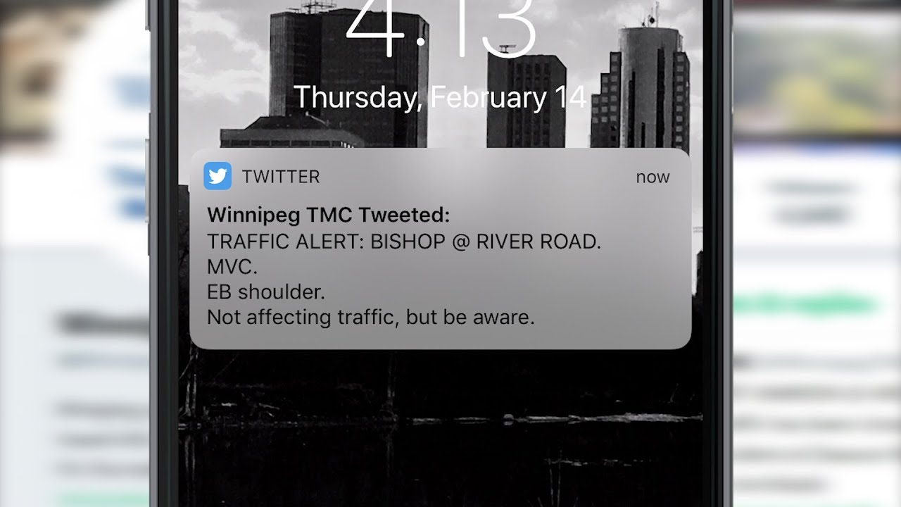 How to get real-time traffic information in Winnipeg