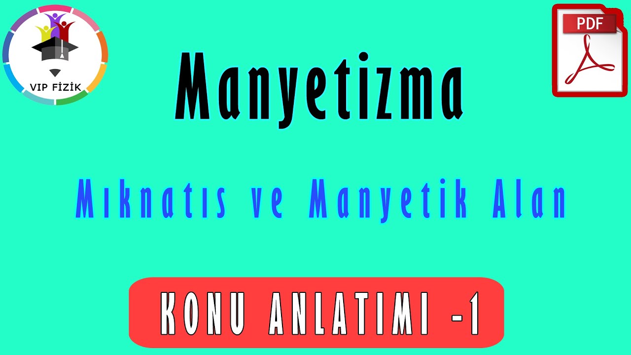 Manyetik Alan -1 | Elektromıknatıs | PDF | TYT Fizik #2022