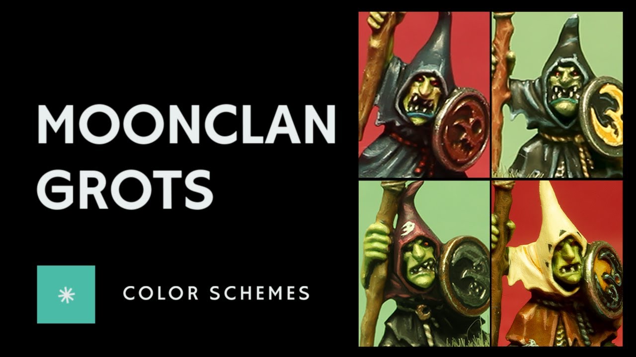 Moonclan Grots | Color Schemes