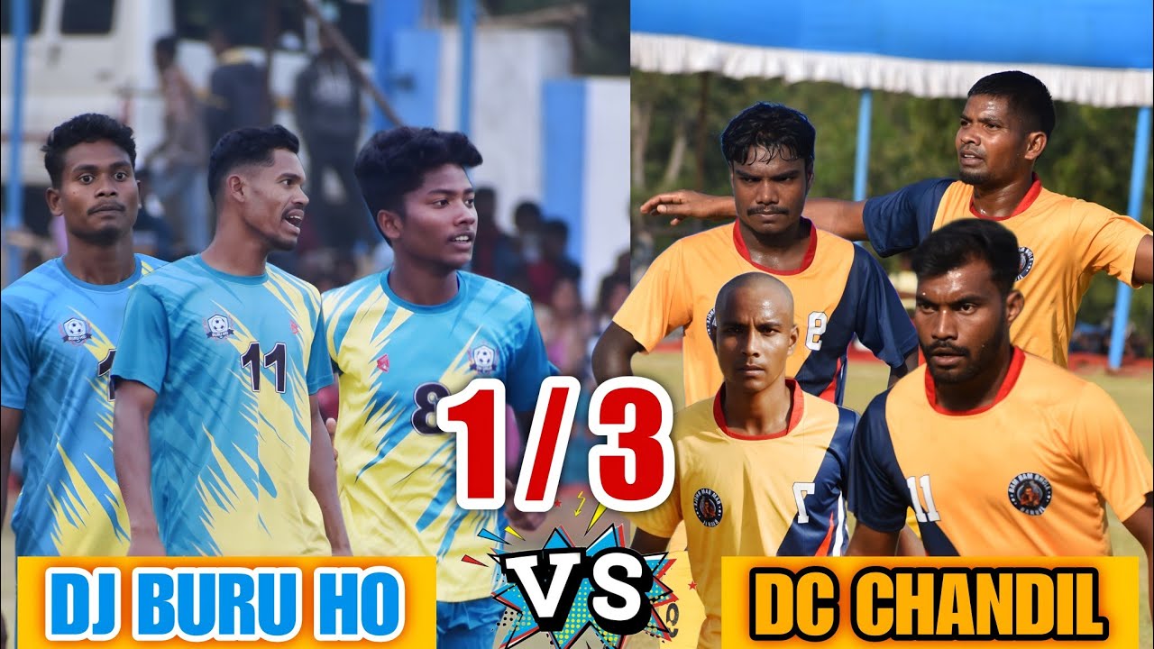 DC CHANDIL 🆚 DJ BURU HO II 2ND ROUN D MATCH II AT BHANGAON FOOTBALL TOURNAMENT