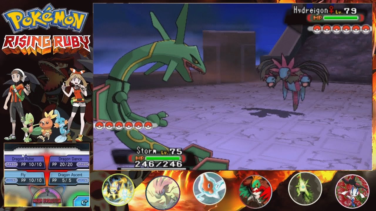 Pokemon Rising Ruby - Vs Lorekeeper Zinnia Final Battle