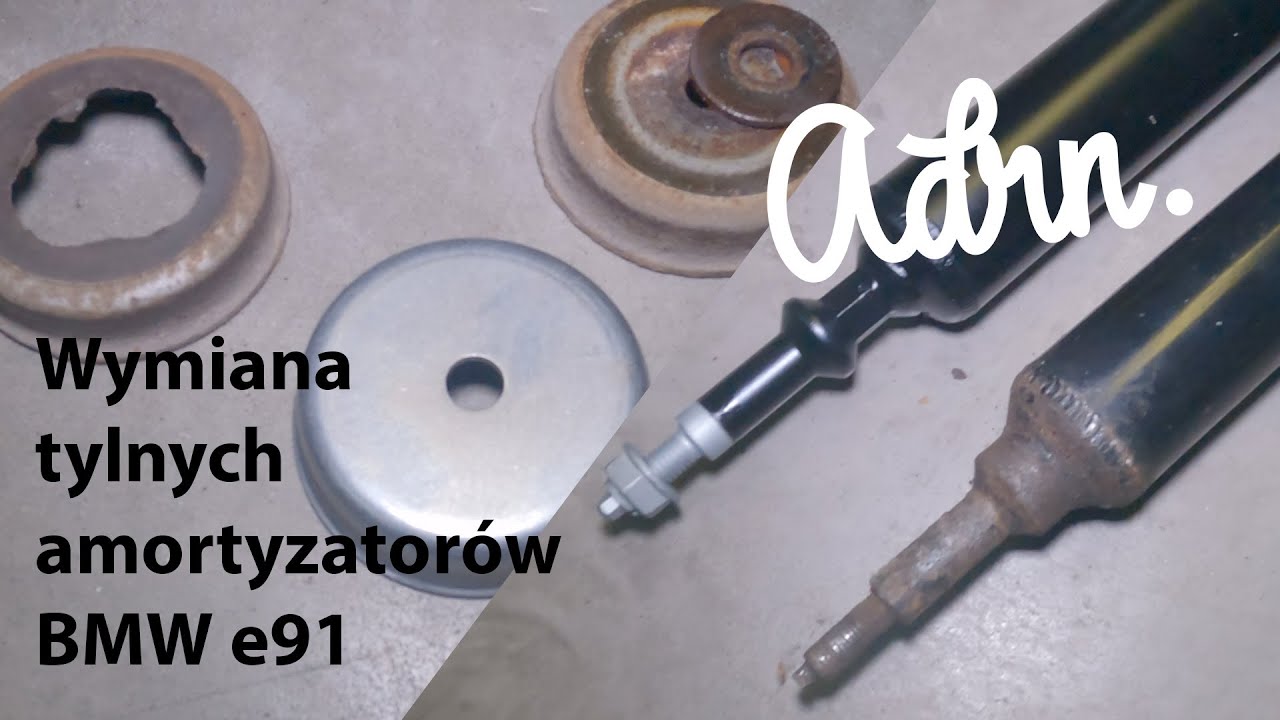 Wymiana amortyzatorów tylnych w BMW e91 - co stuka z tyłu w touringu? - ADRN Garage