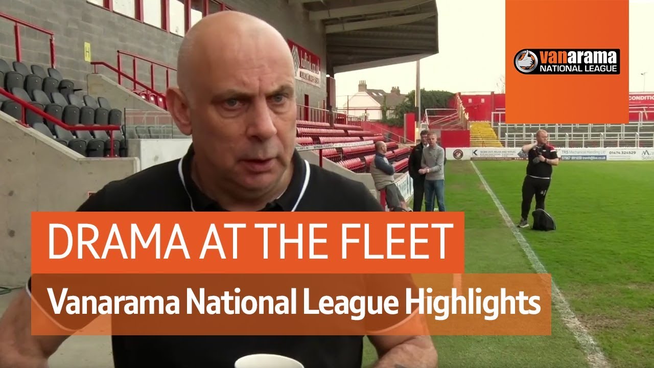 Ebbsfleet players refuse to warm up! Vanarama National League highlights show: Matchday 41