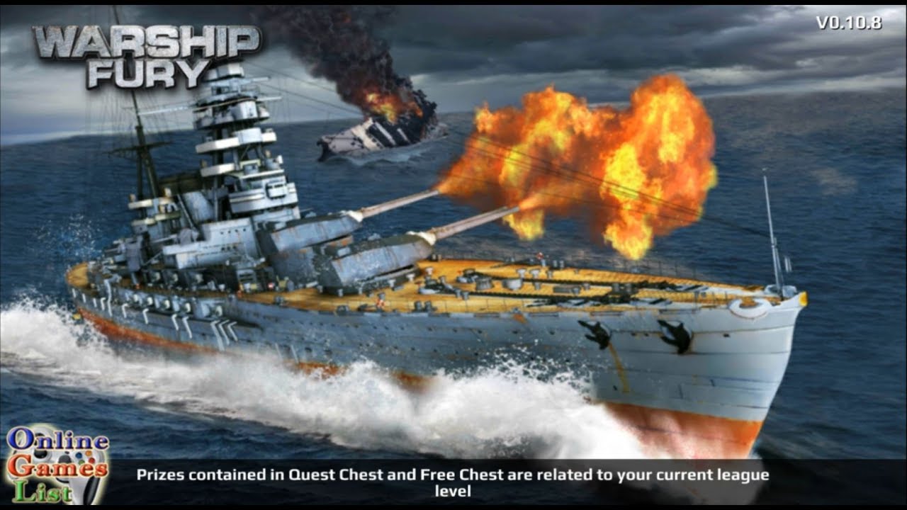 Warship Fury - World of Warships Android/iOS Gameplay ᴴᴰ