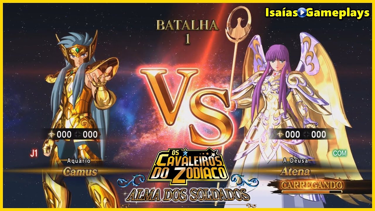 CDZ Alma dos Soldados - Camus de Aquário Vs Atena - Dublado PT-BR