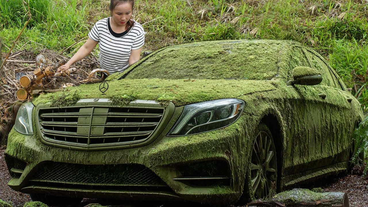 Genius Repair and Restore Abandoned Supercars Mercedes-Benz... Restore This King Of Cars ?