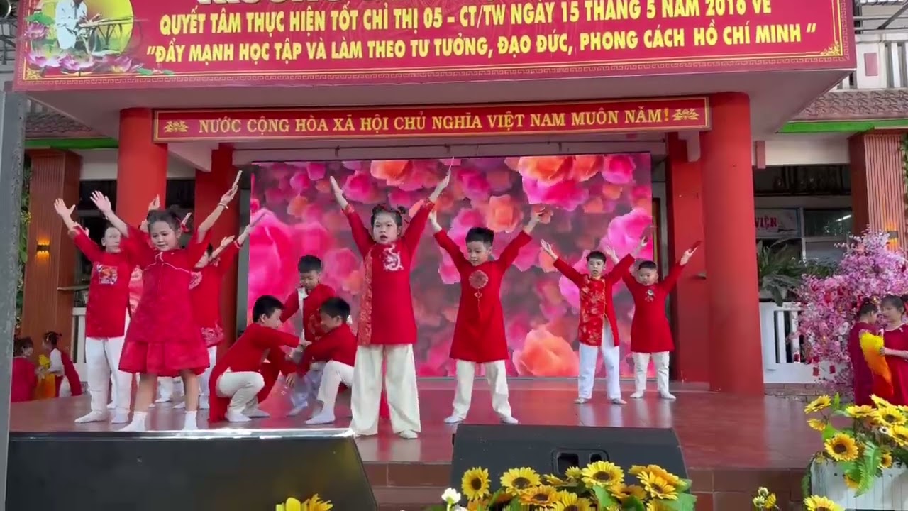 Mashup xuân yêu thương trường tiểu học an bình b