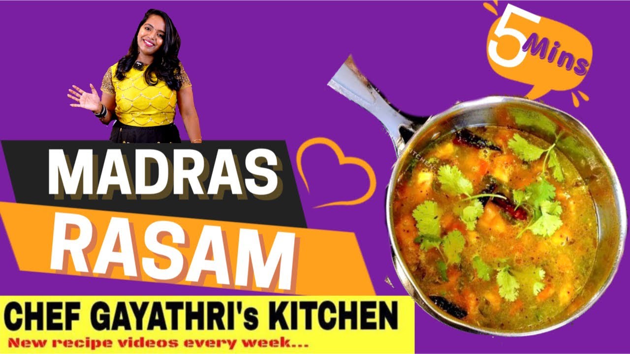 Simple Easy Rasam recipe in 5mins 🤤👌| Madras Rasam recipe in Tamil | #rasamrecipeintamil