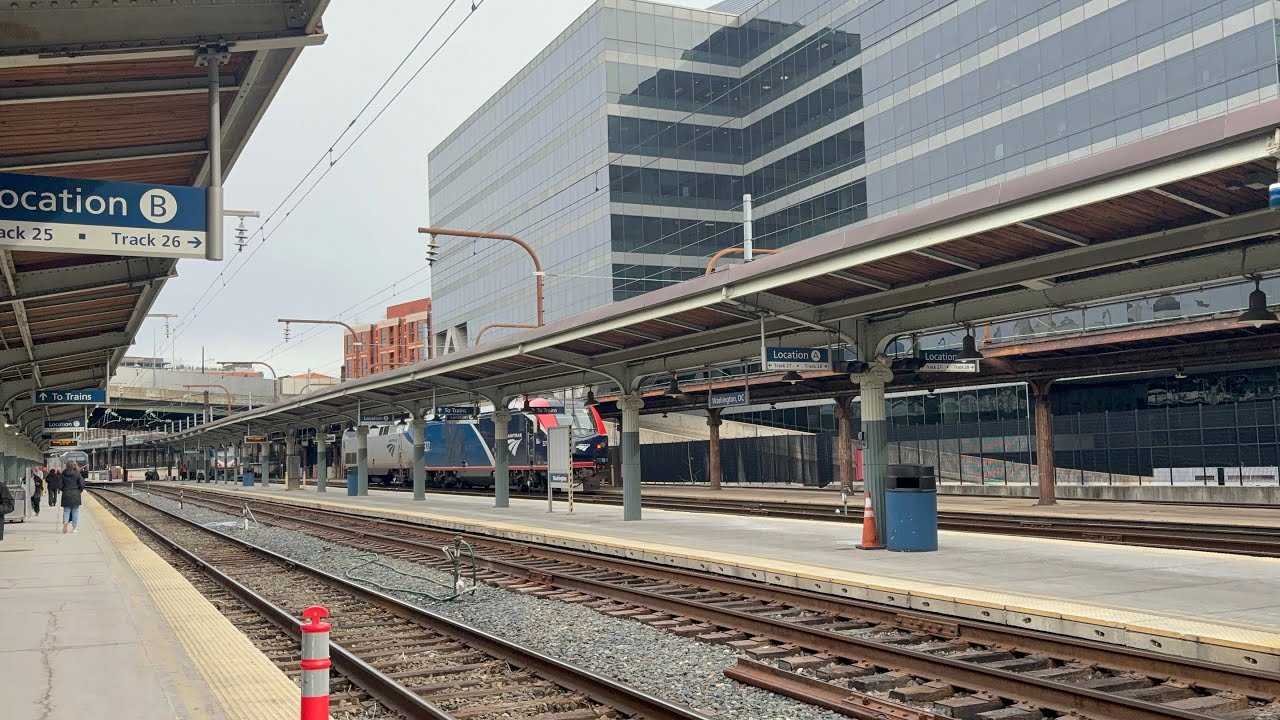 Amtrak Trip: Ashland, VA-Washington DC 12-8-25