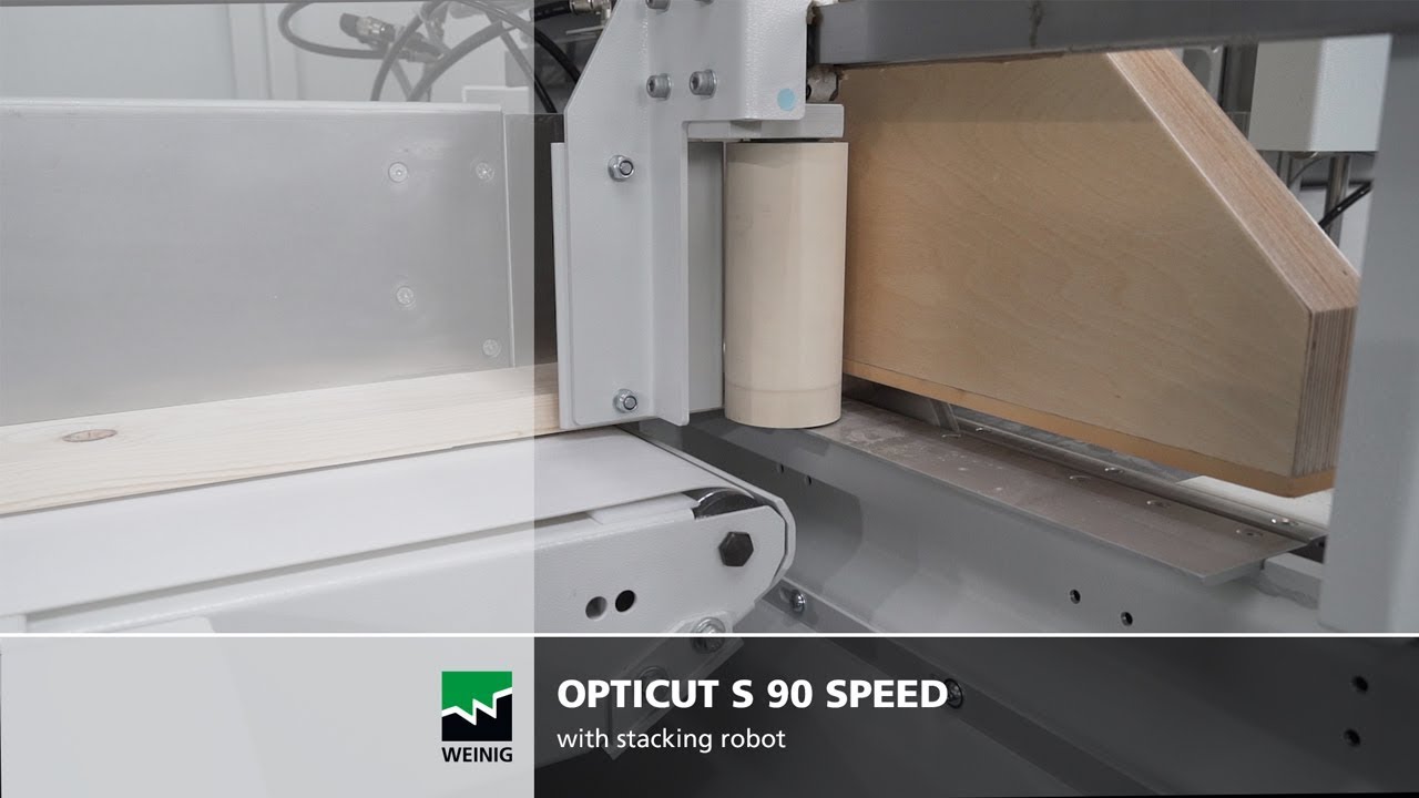 Pushfeed saw OptiCut S 90 Speed | Ligna 2019 - WEINIG