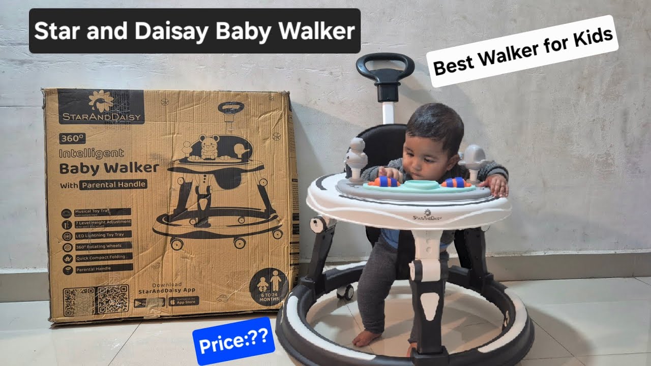 Star and Daisy Baby Walker...#Walker #babywalker #viral