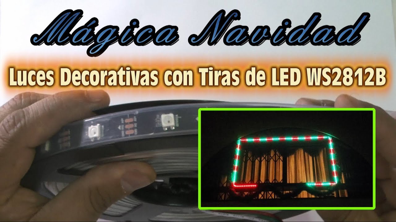 Magica Navidad - Luces Decorativas con Tiras de LED WS2812B