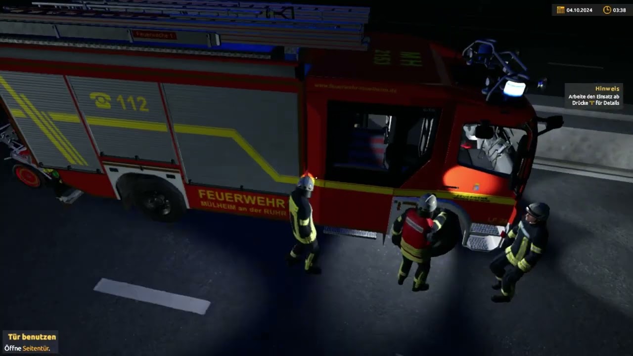 Notruf 112 Die Feuerwehr Simulation 2 folge 96 Auto Umfall