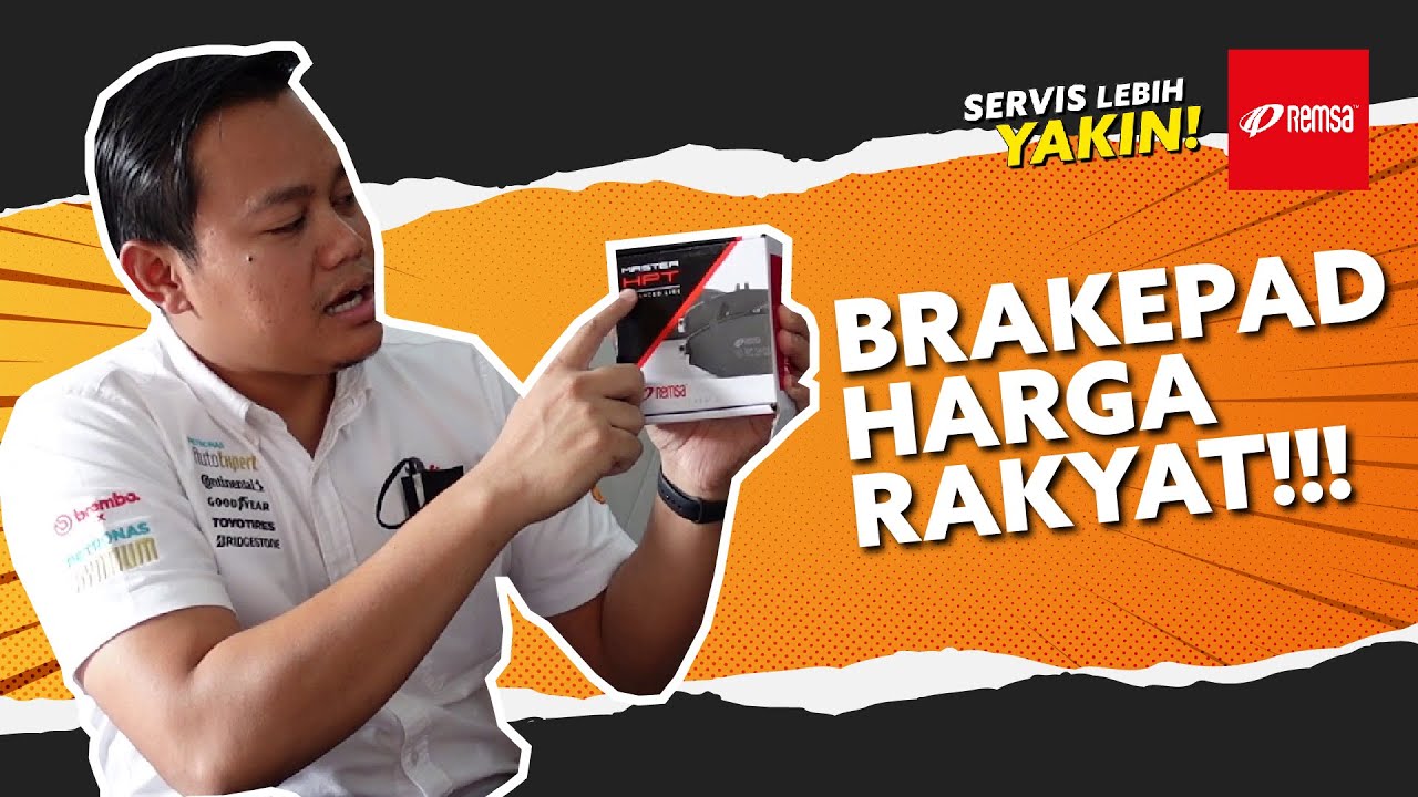 Brakepad Harga Mampu Milik - Remsa HPT