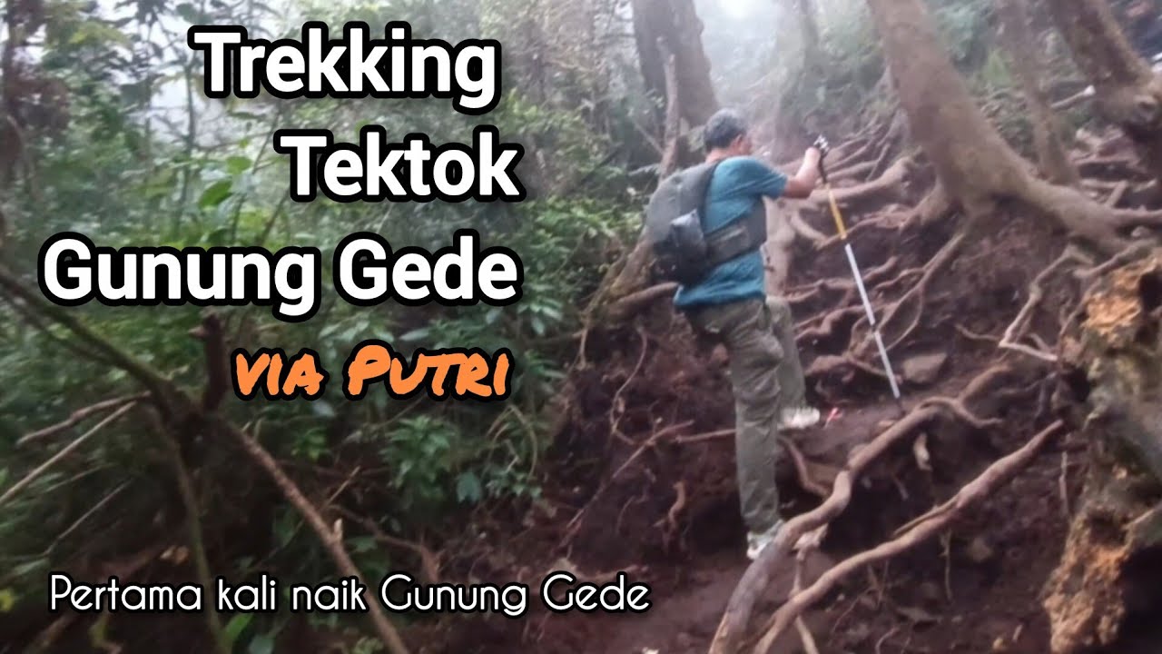 Perdana langsung tektok | Trekking Gunung Gede via Putri #trekking #hiking #gununggede