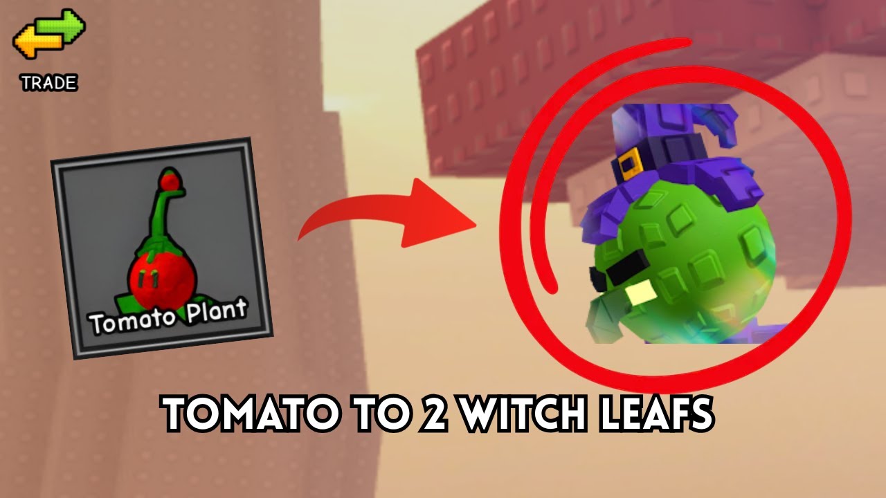 Trading a Tomato for 2 Witchleafs?! (Garden Tower Defense)