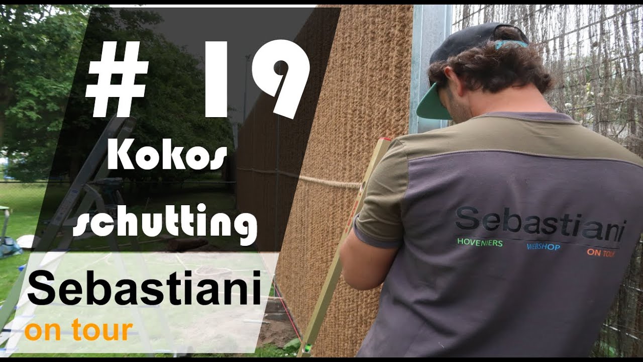 Kokos schutting SEBASTIANI ON TOUR # 19