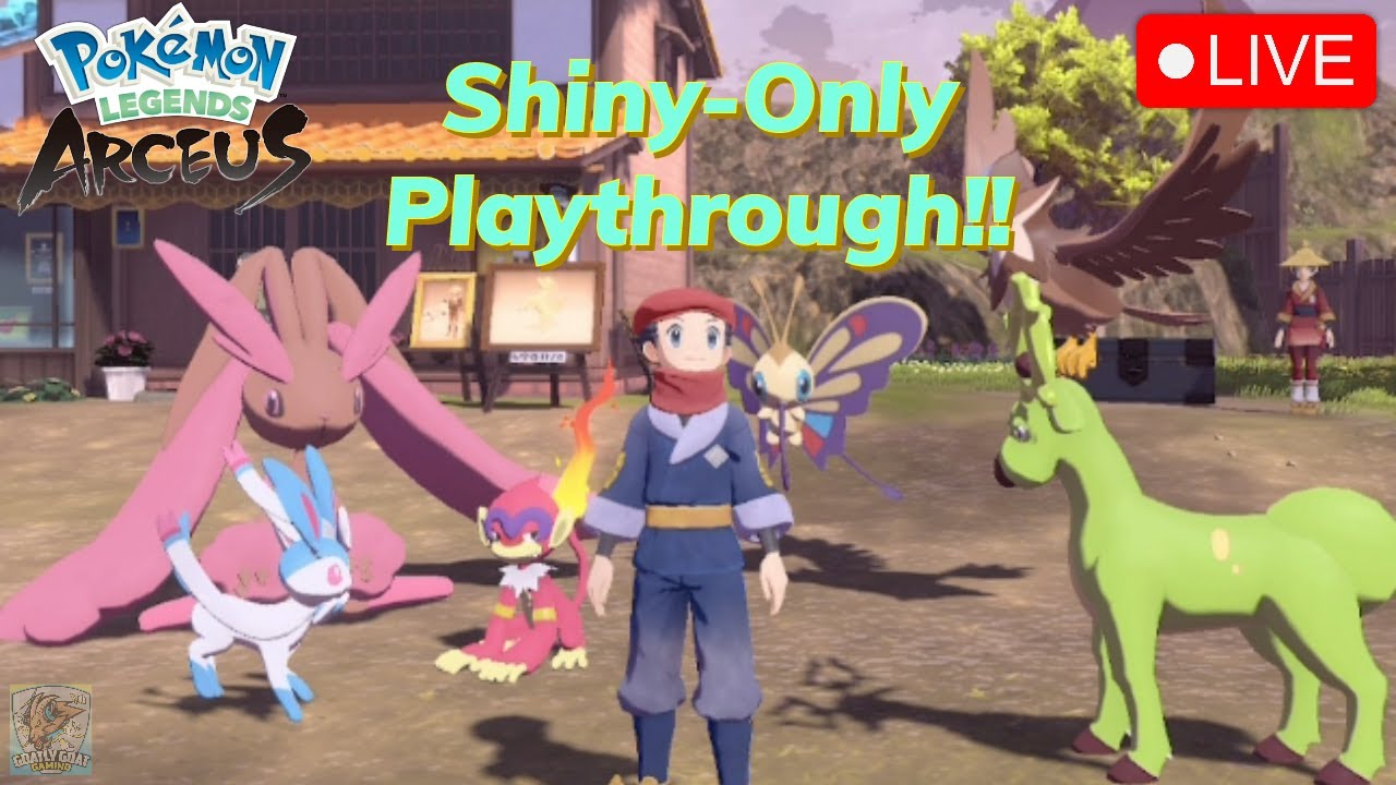 Return To Hisui! Goatly's Shiny Only Playthrough!
