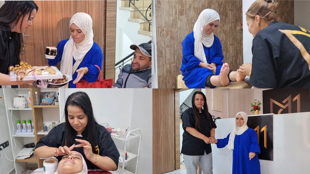 ميس جوهرة ستقبلاتنا بالحليب وبتمر وكبرات بينا وتهلات فيا