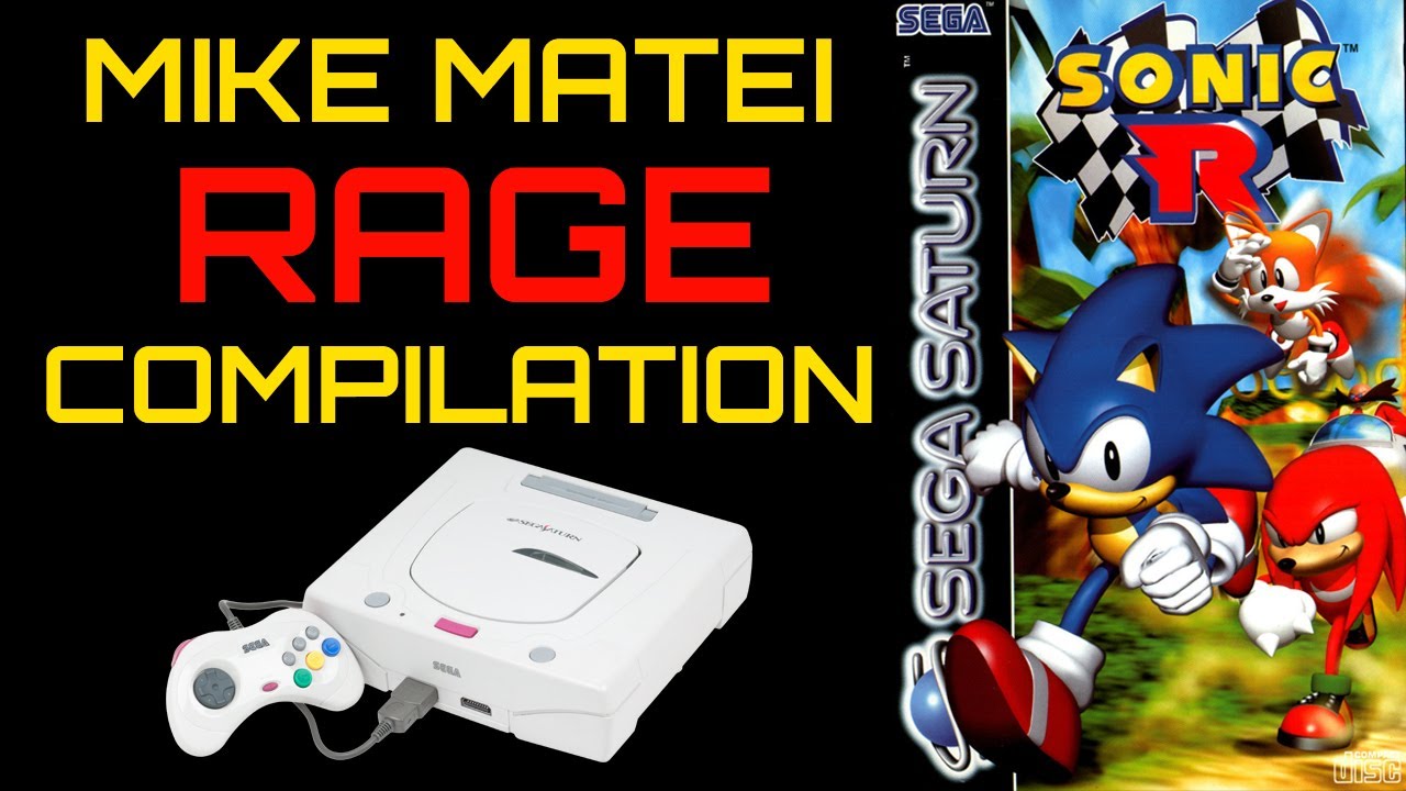 Mike Matei Rage Compilation - Sonic R (Sega Saturn)