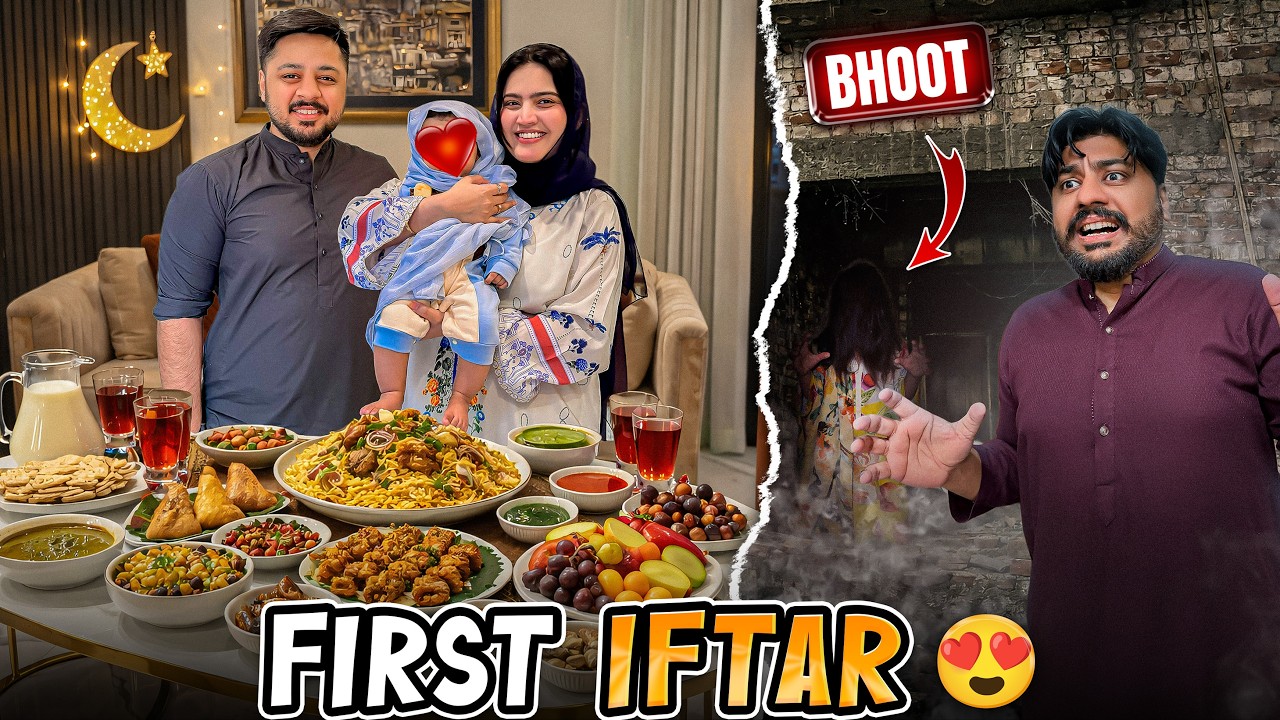 FIRST IFTARI AT HAUNTED HOUSE 🧟‍♀️🏠 | Bhai Ka Dar Sy Bura Hal Hogya 😰| Air fryer Kisi Kaam Nahe Aya😂
