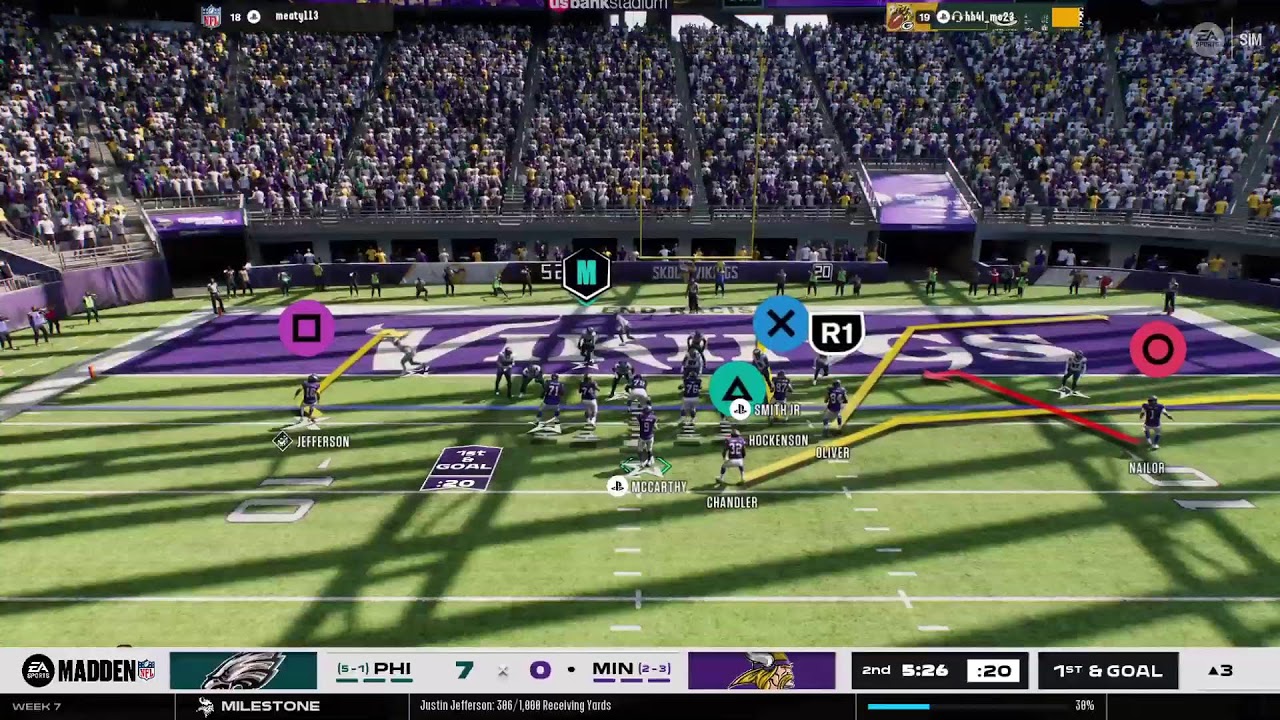 Dynasty Vikings vs Eagles